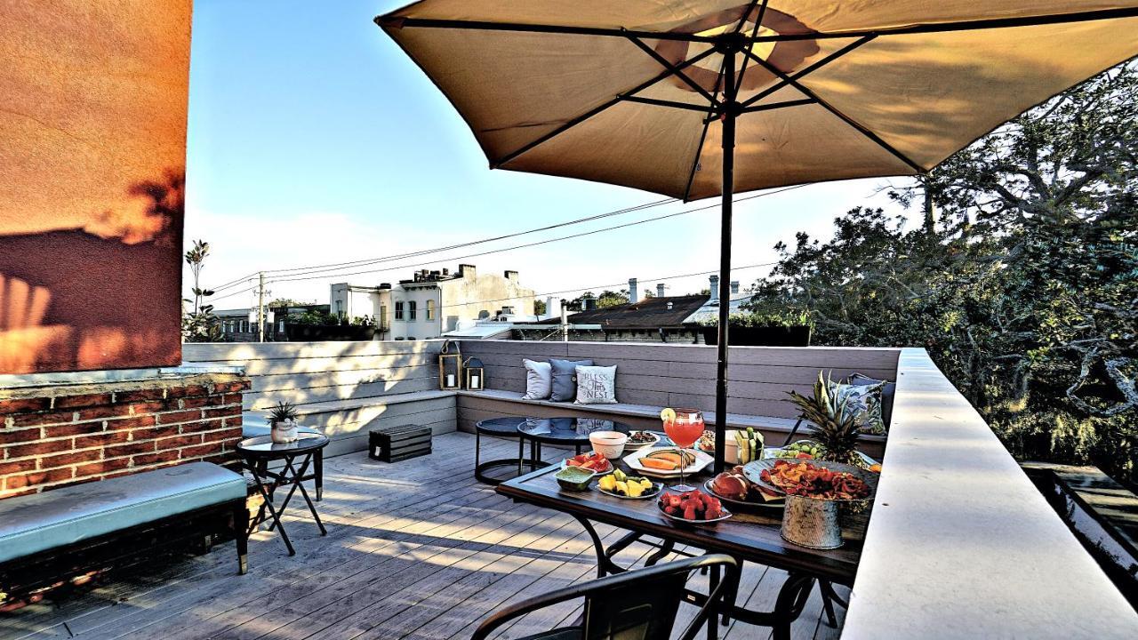 סוואנה Sprawling Penthouse With Rooftop Deck Blocks From The River מראה חיצוני תמונה